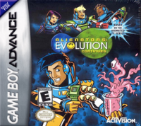 Alienators Evolution Continues GameBoy Advance US box art